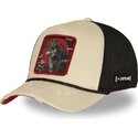 petten-gebogen-beige-snapback-wise-bea3-wisb-wolf-fabeldieren-van-capslab