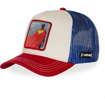 Petten gebogen meerkleurig snapback Force For Good DC12 ABOVB Superman DC Comics van Capslab