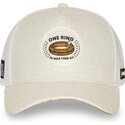 petten-gebogen-creme-snapback-lotr2-pctrinb-enige-ring-in-de-ban-van-de-ring-van-capslab