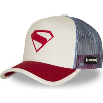 Petten gebogen meerkleurig snapback DC12 SUPRB Superman...