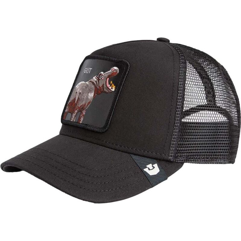 petten-gebogen-zwart-snapback-gut-hippo-sport-the-farm-van-goorin-bros