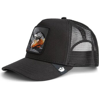 Petten gebogen zwart snapback Mamba The Farm Premium The Farm van Goorin Bros.