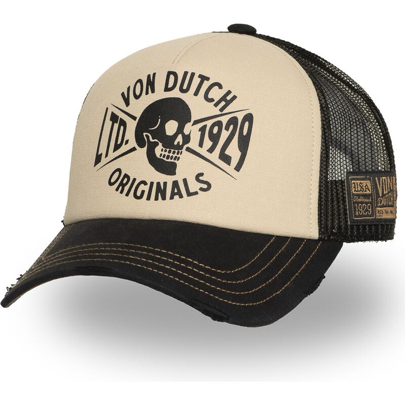 petten-gebogen-beige-snapback-crew28-van-von-dutch