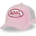 petten-gebogen-roze-snapback-kylie-p-van-von-dutch