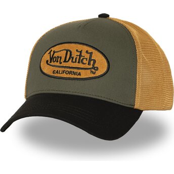 Petten gebogen meerkleurig snapback TERRY09 van Von Dutch