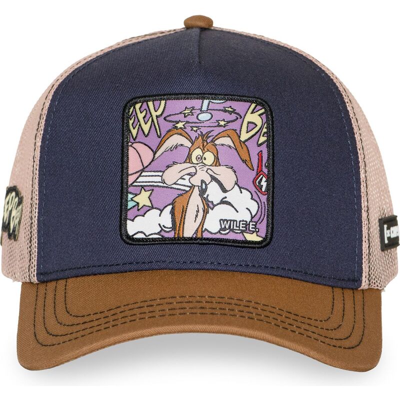petten-gebogen-meerkleurig-snapback-loo13-wilb-coyote-looney-tunes-van-capslab