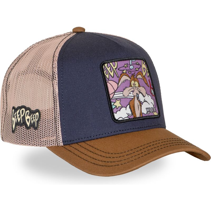 petten-gebogen-meerkleurig-snapback-loo13-wilb-coyote-looney-tunes-van-capslab