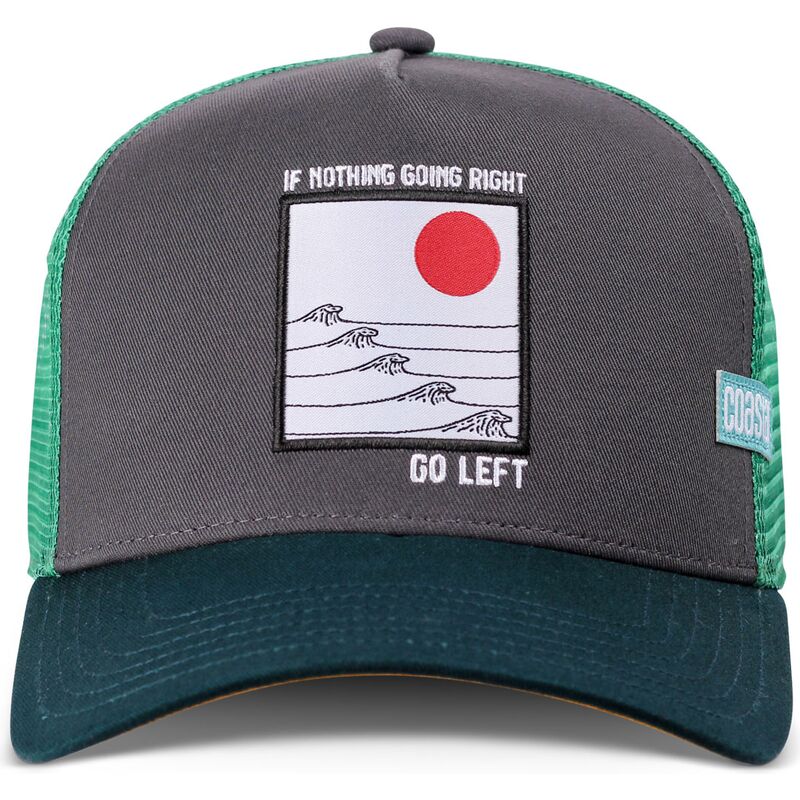 petten-gebogen-groen-snapback-go-left-hft-van-coastal
