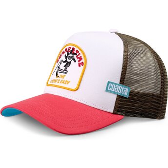 Petten gebogen meerkleurig snapback Summertime HFT van Coastal