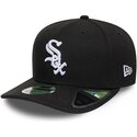 petten-gebogen-zwart-snapback-9seventy-stretch-snap-player-replica-van-chicago-white-sox-mlb-van-new-era