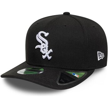 Petten gebogen zwart snapback 9SEVENTY Stretch Snap...