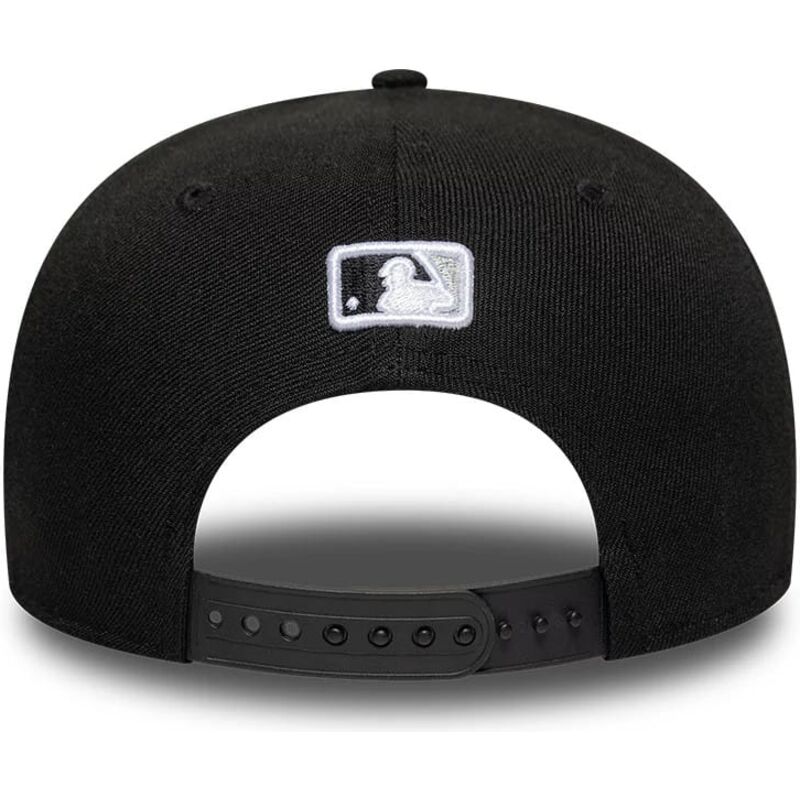 petten-gebogen-zwart-snapback-9seventy-stretch-snap-player-replica-van-chicago-white-sox-mlb-van-new-era
