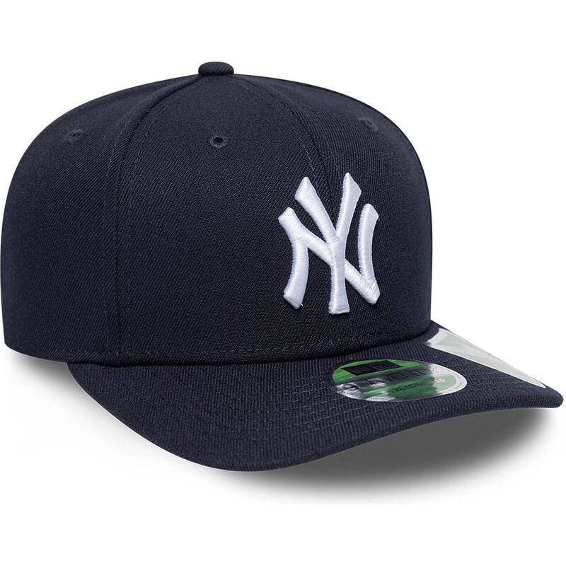petten-gebogen-marineblauw-snapback-9seventy-stretch-snap-player-replica-van-new-york-yankees-mlb-van-new-era