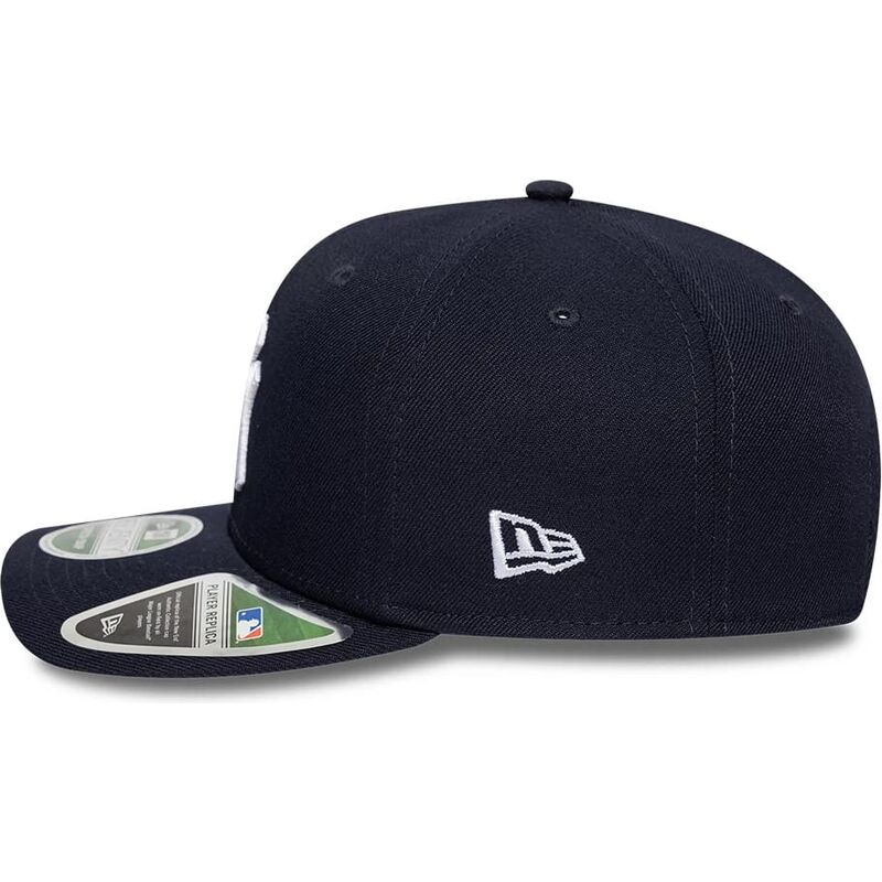 petten-gebogen-marineblauw-snapback-9seventy-stretch-snap-player-replica-van-new-york-yankees-mlb-van-new-era
