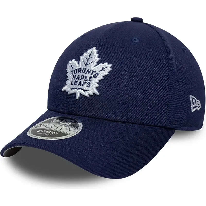 petten-gebogen-marineblauw-snapback-9forty-m-crown-team-van-toronto-maple-leafs-nhl-van-new-era