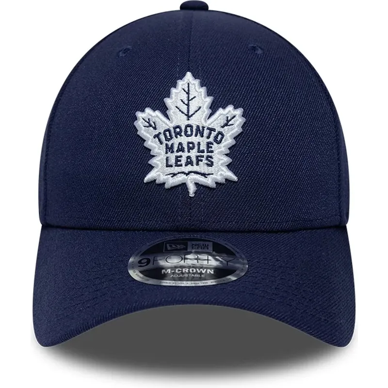 petten-gebogen-marineblauw-snapback-9forty-m-crown-team-van-toronto-maple-leafs-nhl-van-new-era