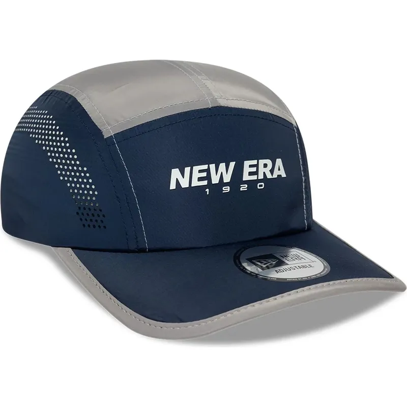 petten-gebogen-hond-marineblauw-verstelbaar-runner-colour-block-van-new-era