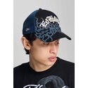 petten-gebogen-zwart-snapback-flaming-van-ed-hardy