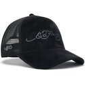 petten-gebogen-zwart-snapback-core-silver-diamante-velour-van-ed-hardy