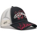 petten-gebogen-zwart-snapback-1971-van-ed-hardy