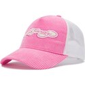 petten-gebogen-roze-snapback-embroidery-applique-cord-van-ed-hardy