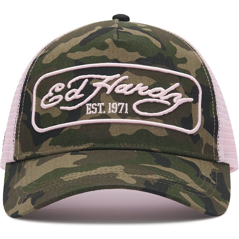 petten-gebogen-camouflage-snapback-rosa-1971-van-ed-hardy