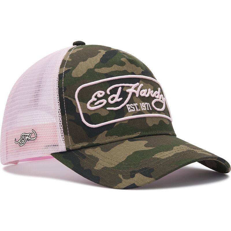 petten-gebogen-camouflage-snapback-rosa-1971-van-ed-hardy