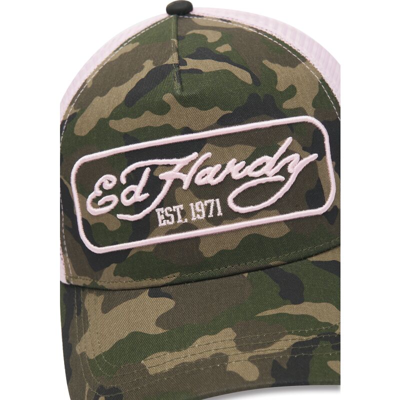petten-gebogen-camouflage-snapback-rosa-1971-van-ed-hardy