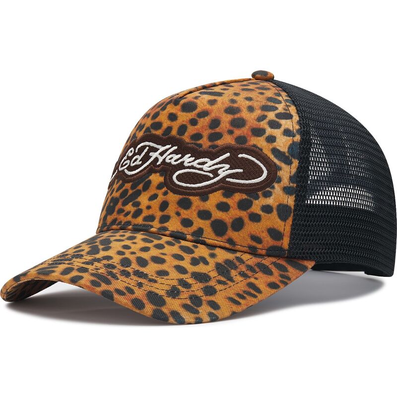 petten-gebogen-luipaard-snapback-leopard-print-van-ed-hardy