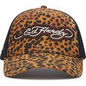 petten-gebogen-luipaard-snapback-leopard-print-van-ed-hardy