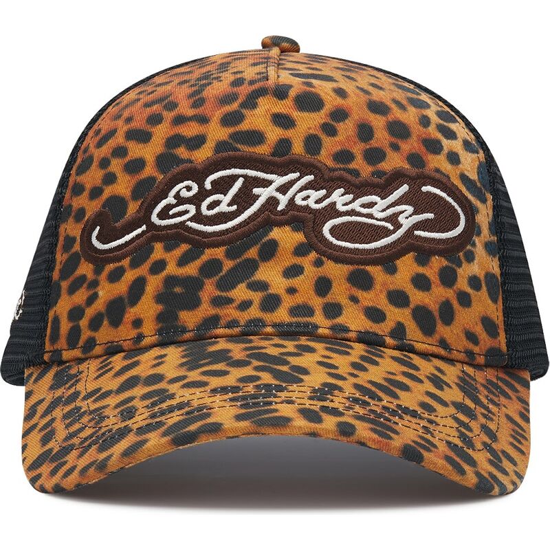 petten-gebogen-luipaard-snapback-leopard-print-van-ed-hardy