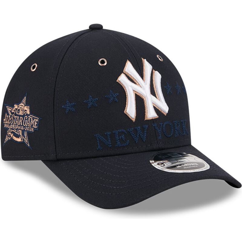 petten-gebogen-marineblauw-snapback-9forty-m-crown-all-star-game-van-new-york-yankees-mlb-van-new-era