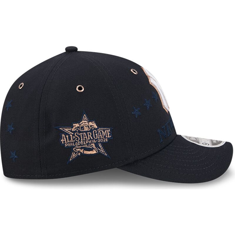 petten-gebogen-marineblauw-snapback-9forty-m-crown-all-star-game-van-new-york-yankees-mlb-van-new-era