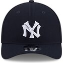 petten-gebogen-marineblauw-snapback-9forty-m-crown-hall-of-fame-van-new-york-yankees-mlb-van-new-era