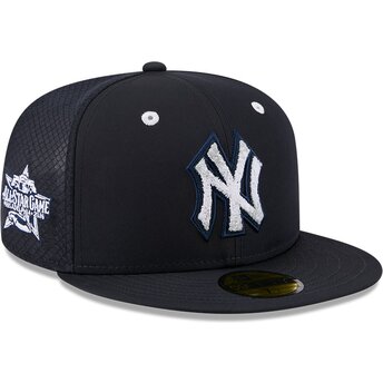 Petten plat marineblauw fitted 59FIFTY All Star Game Workout van New York Yankees MLB van New Era