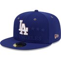 petten-plat-blauw-fitted-59fifty-all-star-game-van-los-angeles-dodgers-mlb-van-new-era