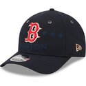 petten-gebogen-marineblauw-snapback-9forty-m-crown-all-star-game-van-boston-red-sox-mlb-van-new-era