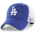petten-gebogen-blauw-snapback-voor-kinderen-mvp-branson-van-los-angeles-dodgers-mlb-van-47-brand
