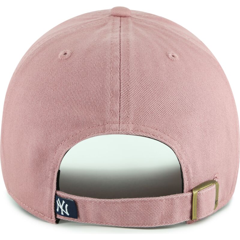 petten-gebogen-roze-verstelbaar-voor-kinderen-clean-up-icon-alt-strawberry-van-new-york-yankees-mlb-van-47-brand