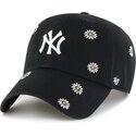 petten-gebogen-zwart-verstelbaar-voor-kinderen-clean-up-scatter-van-new-york-yankees-mlb-van-47-brand
