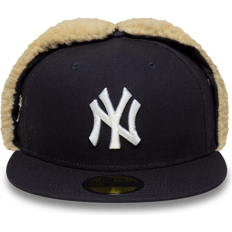 petten-plat-marineblauw-fitted-59fifty-dogear-world-series-van-new-york-yankees-mlb-van-new-era