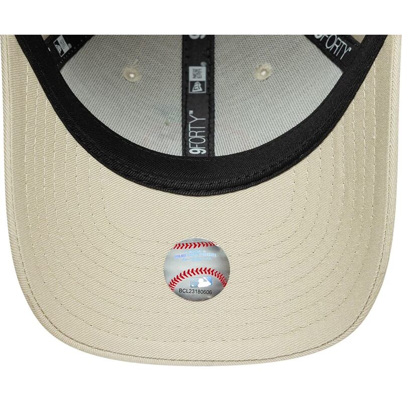 petten-gebogen-beige-verstelbaar-voor-kinderen-9forty-fruit-icon-orange-van-los-angeles-dodgers-mlb-van-new-era
