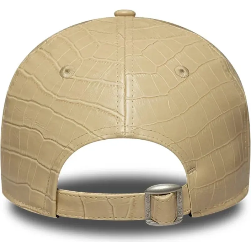 petten-gebogen-beige-verstelbaar-9forty-pu-pattern-van-new-york-yankees-mlb-van-new-era petten-gebogen-beige-verstelbaar-9forty-pu-pattern-van-new-york-yankees-mlb-van-new-era
