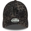 petten-gebogen-luipaard-verstelbaar-9forty-leopard-cosy-van-los-angeles-dodgers-mlb-van-new-era