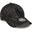petten-gebogen-luipaard-verstelbaar-9forty-leopard-cosy-van-los-angeles-dodgers-mlb-van-new-era