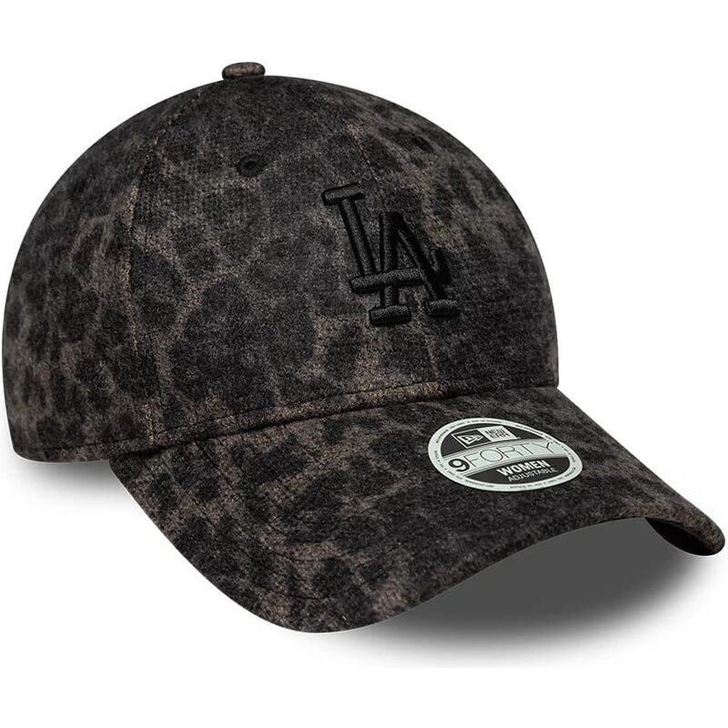 petten-gebogen-luipaard-verstelbaar-9forty-leopard-cosy-van-los-angeles-dodgers-mlb-van-new-era