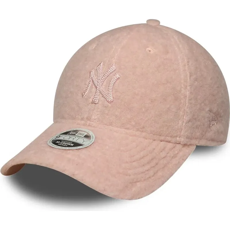 petten-gebogen-roze-snapback-rosa-9forty-m-crown-winter-borg-van-new-york-yankees-mlb-van-new-era petten-gebogen-roze-snapback-rosa-9forty-m-crown-winter-borg-van-new-york-yankees-mlb-van-new-era