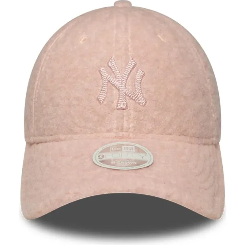 petten-gebogen-roze-snapback-rosa-9forty-m-crown-winter-borg-van-new-york-yankees-mlb-van-new-era petten-gebogen-roze-snapback-rosa-9forty-m-crown-winter-borg-van-new-york-yankees-mlb-van-new-era