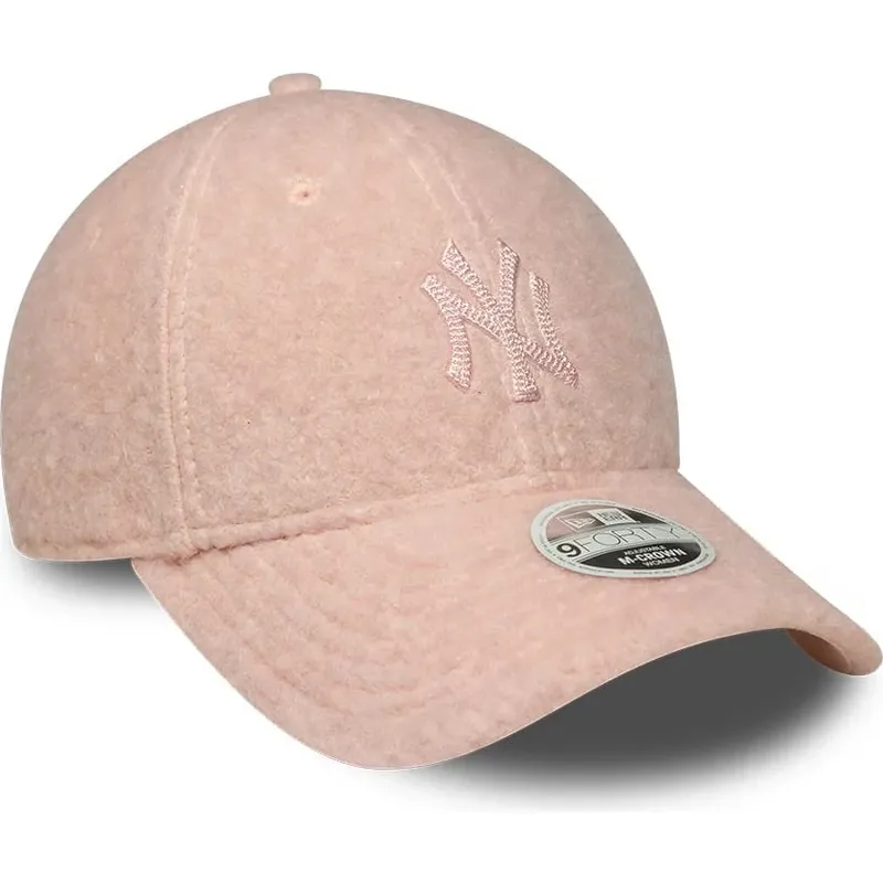 petten-gebogen-roze-snapback-rosa-9forty-m-crown-winter-borg-van-new-york-yankees-mlb-van-new-era petten-gebogen-roze-snapback-rosa-9forty-m-crown-winter-borg-van-new-york-yankees-mlb-van-new-era