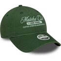 petten-gebogen-groen-verstelbaar-9twenty-matcha-club-van-new-era